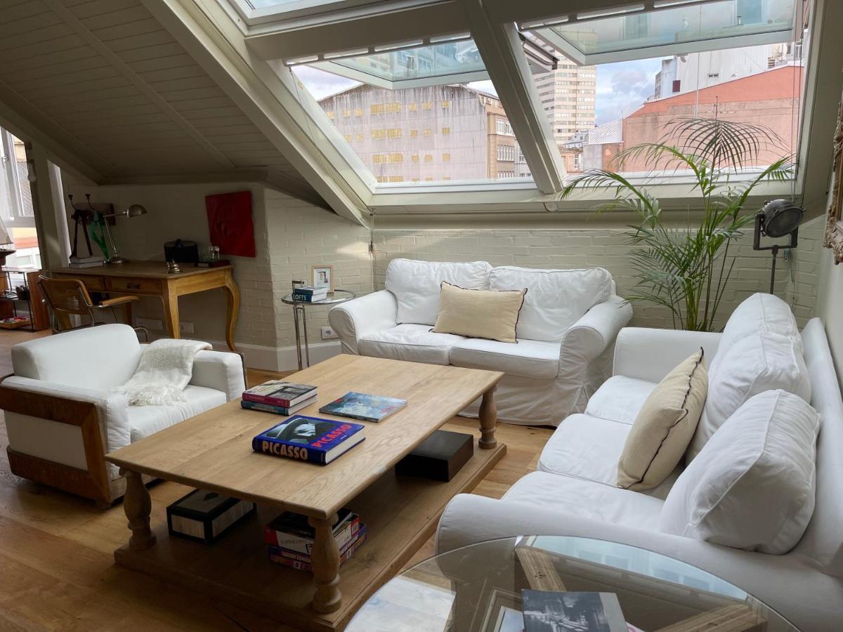 Espectacular Apartamento En El Centro De La Ciudad 아 코루냐 외부 사진