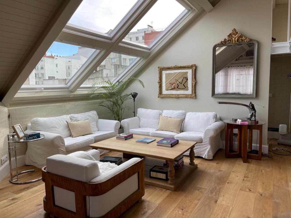 Espectacular Apartamento En El Centro De La Ciudad 아 코루냐 외부 사진