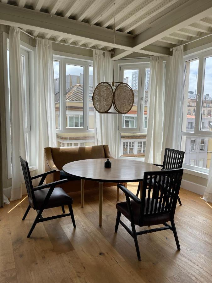Espectacular Apartamento En El Centro De La Ciudad 아 코루냐 외부 사진