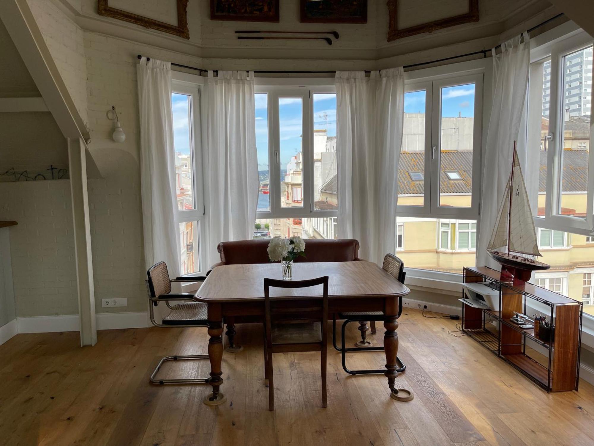 Espectacular Apartamento En El Centro De La Ciudad 아 코루냐 외부 사진